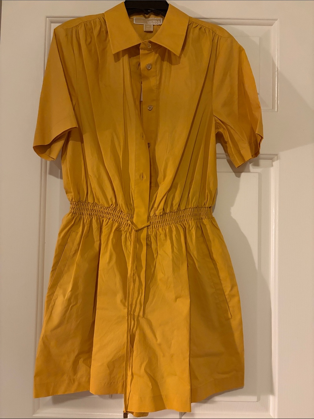 MICHAEL Michael Kors Mustard Yellow Romper New